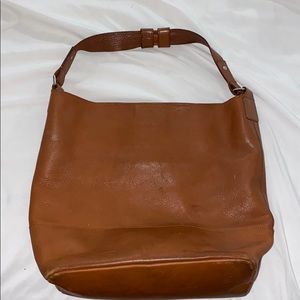 Shinola Leather Relaxed Hobo Bag
